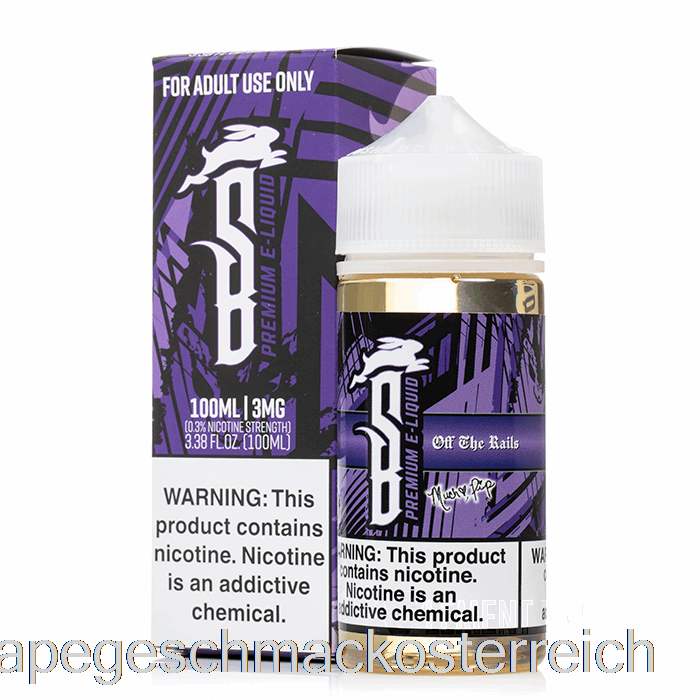 Off The Rails – Suicide Bunny – 100 Ml, 6 Mg Vape-Geschmack